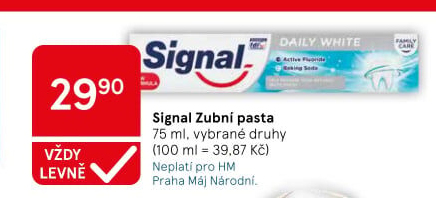 Pasty na zuby Signal
