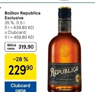 Rum Republica Exclusive Božkov