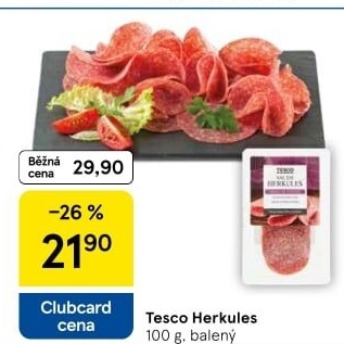 Salám Herkules Tesco