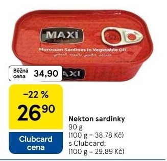 Sardinky Nekton