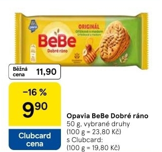 Sušenky BeBe Dobré ráno Opavia