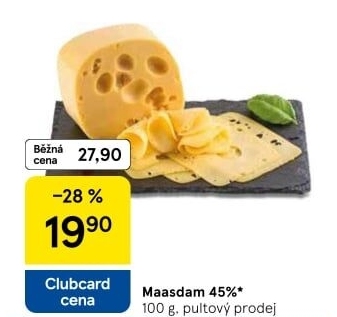 Sýr Maasdamer 45%