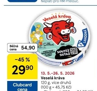 Sýr tavený Veselá kráva