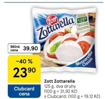 Sýr Zottarella Zott
