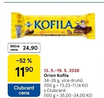 Tyčinka Kofila Orion