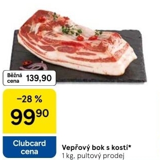 Vepřový bok s kostí