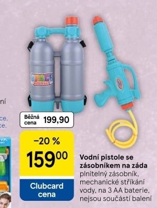 Vodní pistole dětská