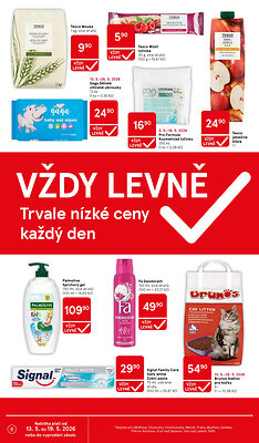 akční leták Tesco 13.5.2026-19.5.2026