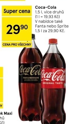 Limonáda Coca Cola