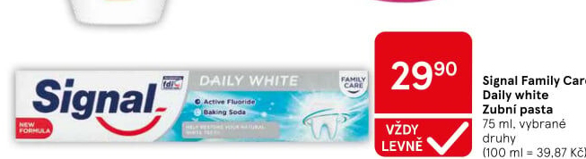 Pasta na zuby Daily White Family Care Signal