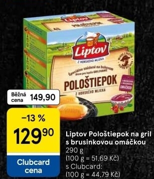 Sýr Pološtiepok na gril Liptov