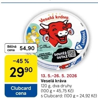 Sýr tavený Veselá kráva