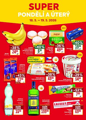 akční leták BILLA 13.5.2026-19.5.2026