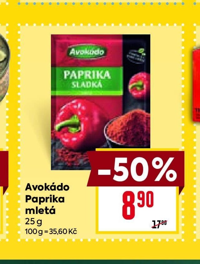 Avokádo Paprika mletá