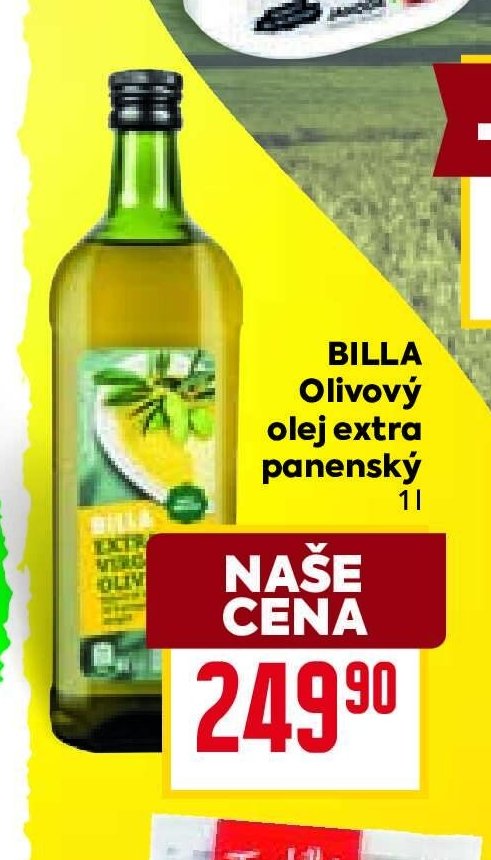 BILLA Olivový olej extra panenský 1 l