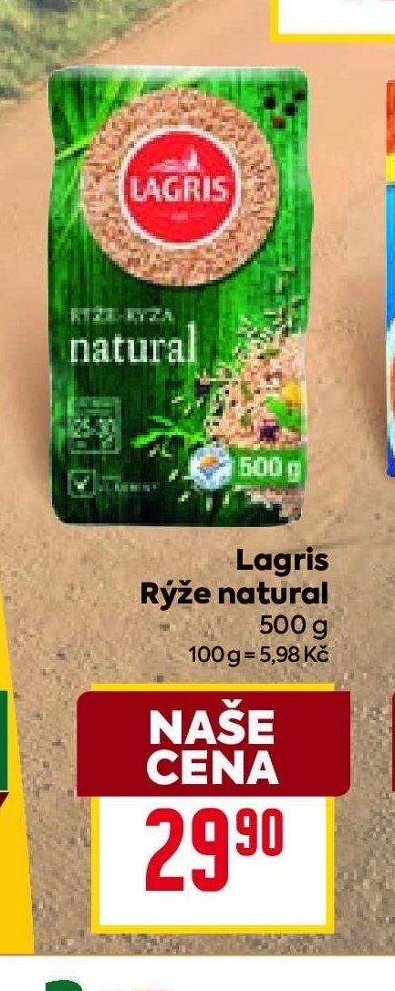 Lagris Rýže natural 500 g