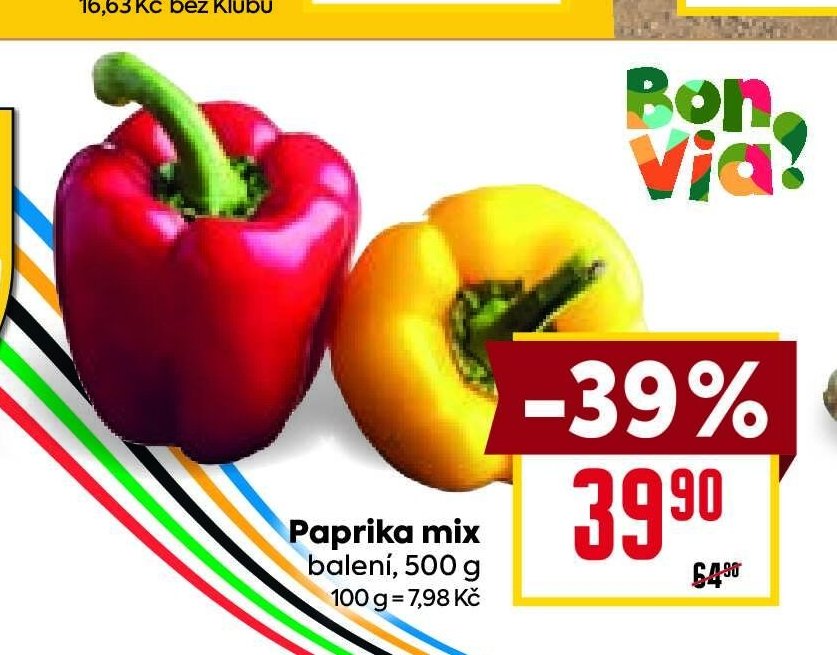 Paprika mix balení 500 g