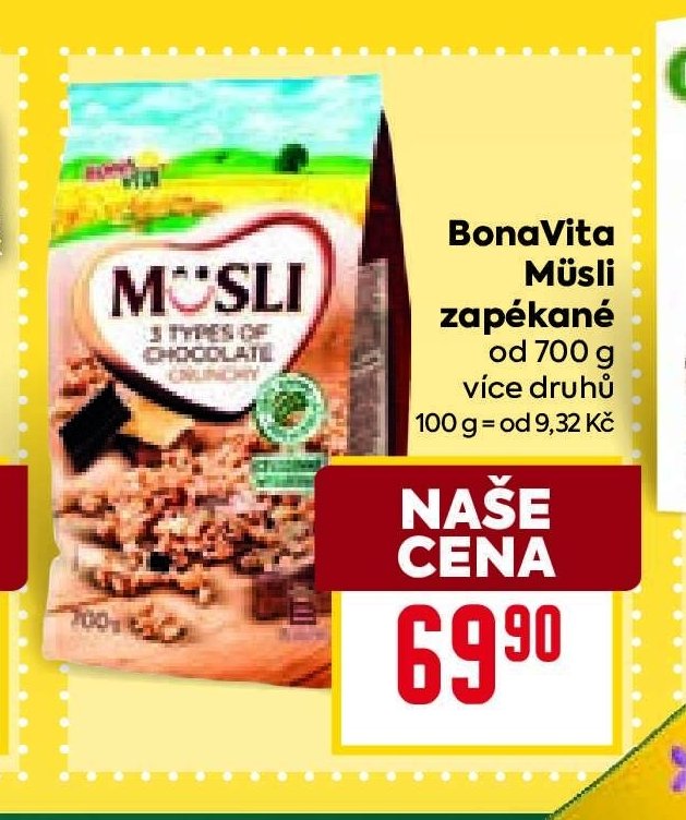 BonaVita Müsli zapékané