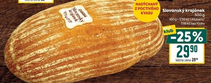 Chléb Slovanský krajánek Odkolek