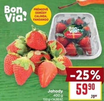 Jahody Billa Bonvia