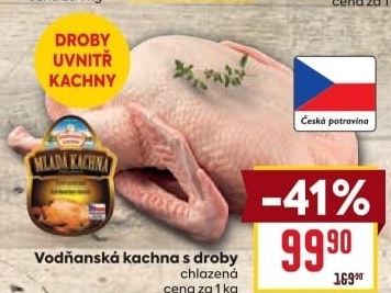 Kachna Vodňanská kachna