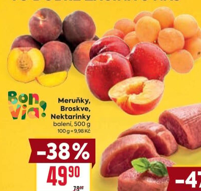 Meruňky Billa Bonvia