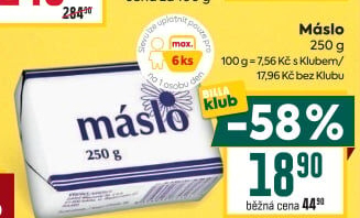 Máslo Milkpol