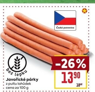 Párky javořické