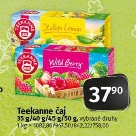Čaje Teekanne