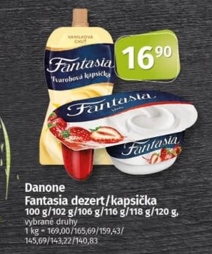 Dezerty Fantasia Danone