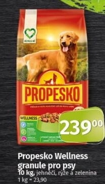 Granule pro psy Propesko