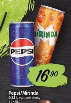 Limonáda Pepsi