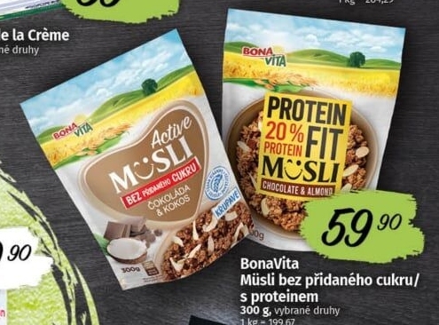 Müsli Protein Fit Bonavita
