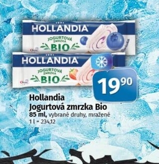 Nanuk Jogurtová zmrzka bio Hollandia