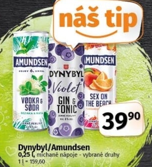 Nápoje míchané Amundsen