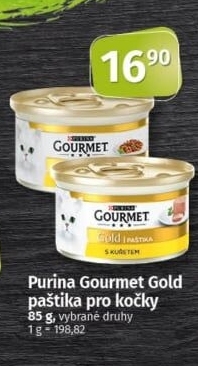 Paštika pro kočky Gold Gourmet Purina