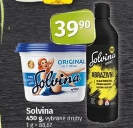 Produkty Solvina
