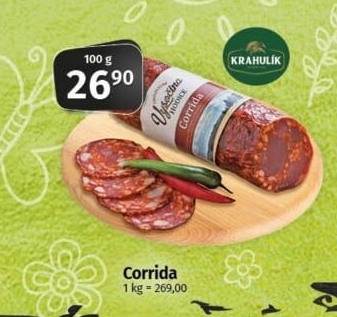 Salám Corrida Krahulík