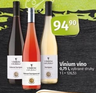Vína Vinium Velké Pavlovice