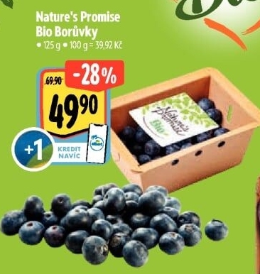 Borůvky bio Nature'