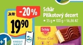 Dezert bez lepku Cake Schär