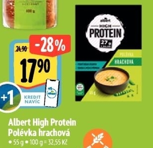 Instantní polévka High protein Albert
