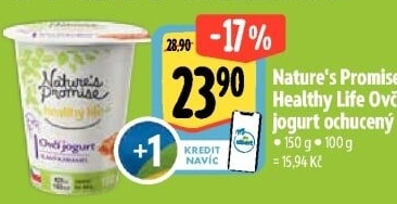 Jogurt ovčí ochucený Healthy life Nature'