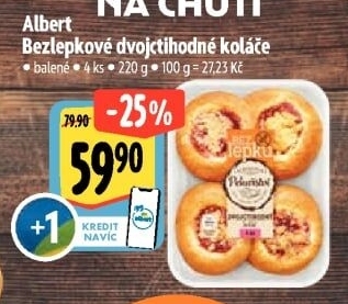 Koláče bez lepku Dvojctihodné Albert