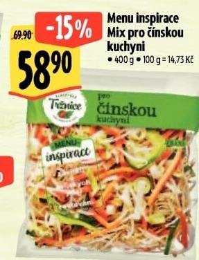 Mix pro Čínskou kuchyni Menu inspirace Albert