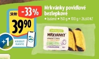 Mrkvánky s náplní bez lepku Hukvaldské Pekárna Martina
