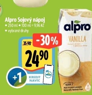 Nápoj sójový Alpro