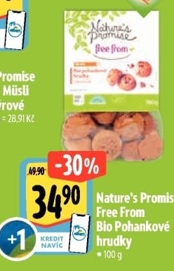 Pohankové hrudky bio Free From Nature'