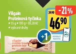 Proteinová tyčinka Vilgain