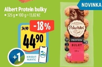 Proteinové bulky k dopečení Albert